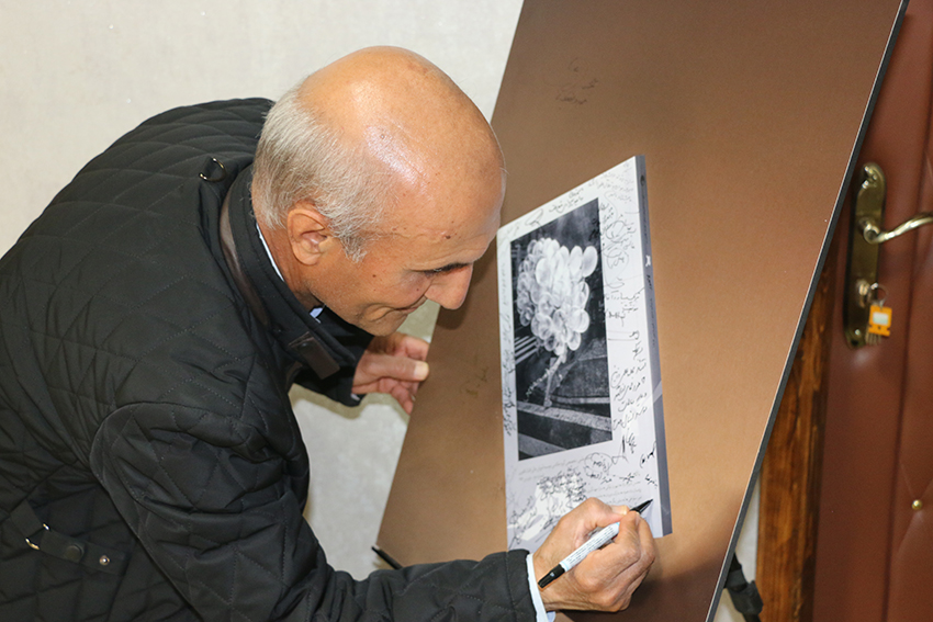 تقدیر از مهندس سعید میرزایی؛ از مدیران اسبق اداره آموزش موسسه آموزش عالی اقبال لاهوری