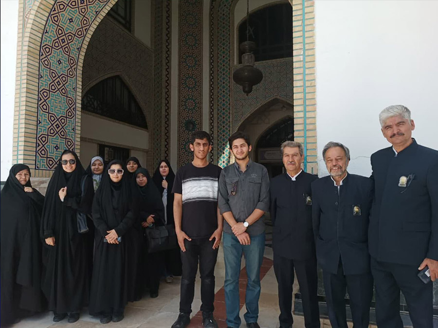 اردوی حرم شناسی با حضور دانشجویان