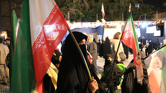 گردهمایی استادان، کارکنان و دانشجویان موسسه در کنار مردم، در تجمعات شبانه با محوریت "امید و همدلی"
