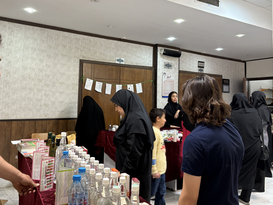 برگزاری نمایشگاه گیاهان دارویی ، کارآفرینی و مواد غذایی سالم