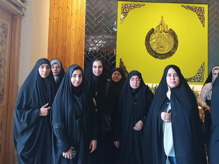 اردوی حرم شناسی با حضور دانشجویان