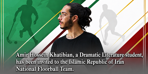 Amir Hossein Khatibian Joins Iran's National Floorball Team