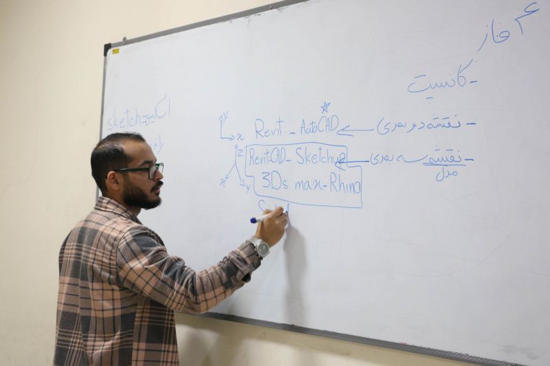 کارگاه آموزشی مدل‌سازی با نرم‌افزار اسکچاپ