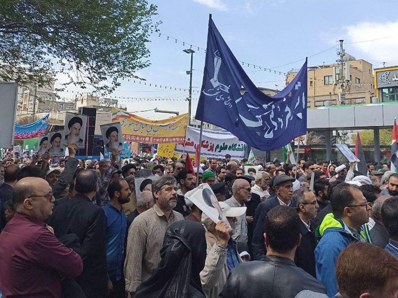 گزارش تصویری راهپیمایی روز جهانی قدس