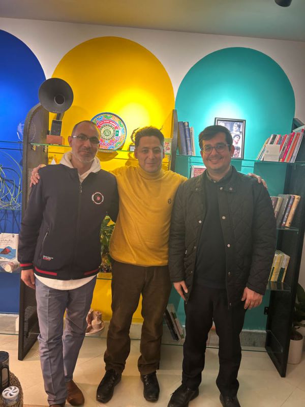 بازدید رئیس کتابخانه ملی و مرکز اسناد شرق کشور از مرکز مطالعات اقبال‌شناسی موسسه