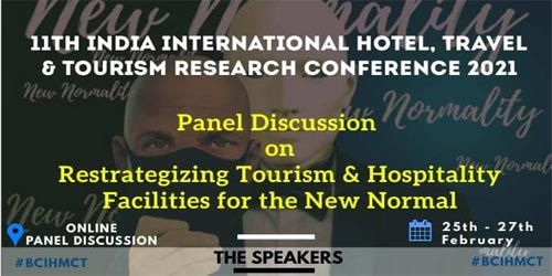 سخنرانی  جناب آقای دکتر علی افشار در  یازدهمین کنفرانس بین المللی پژوهشی هتل، سفر و گردشگری هند، 2021