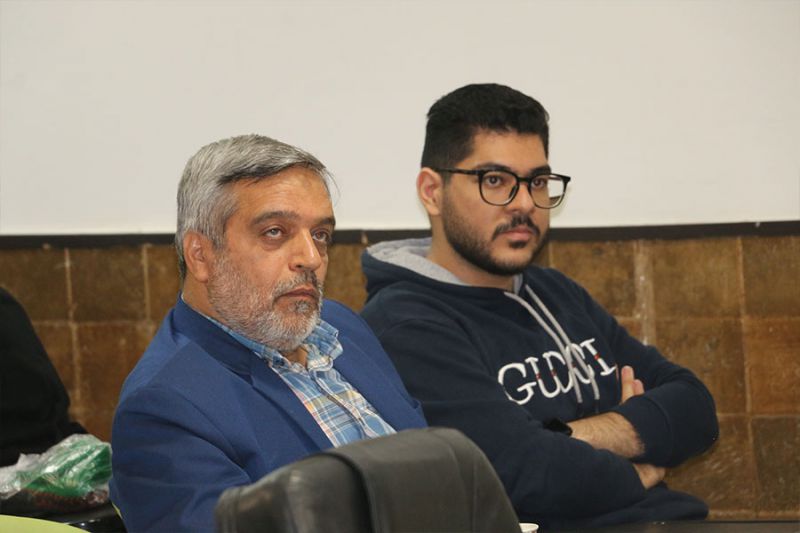 پرچم گنبد مطهر حرم حضرت ابوالفضل العباس (ع) در موسسه آموزش عالی اقبال لاهوری