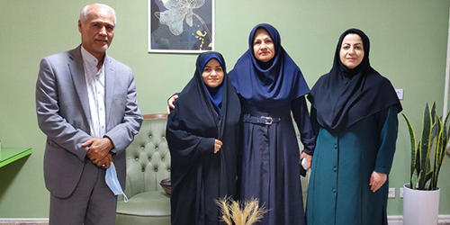 بازدید ریاست محترم موسسه آموزش عالی اقبال لاهوری از مرکز مشاوره اقبال