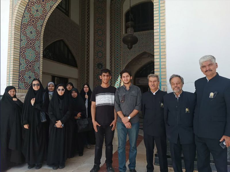 اردوی حرم شناسی با حضور دانشجویان