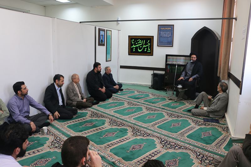 برگزاری مراسم عزاداری سالروز شهادت امام جعفر صادق (ع) با یاد و خاطره شهدای دانش آموز میناب